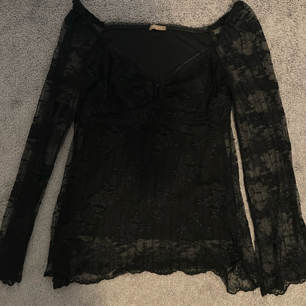 vintage forever 21 lace top